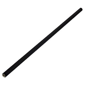 Black Paper Straw (Leafware) 200x6mm (250)
