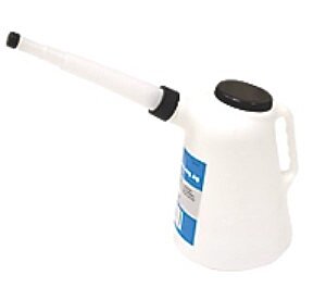 PRO-CRAFT ABS PLASTIC MEASURING JUG With Spout White 5Ltr