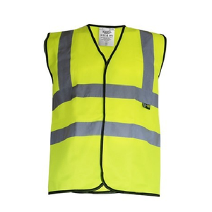2 Band Hi-Vis Vest Yellow XL