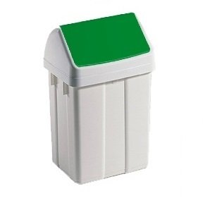 Swing Bin 12ltr Green