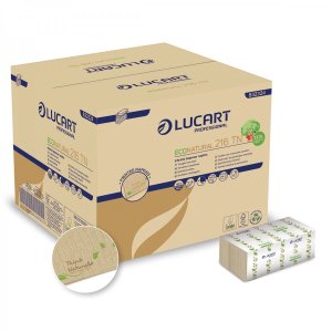 Lucart Eco Interfold Dispenser Napkins 2Ply 24x16cm (832324)