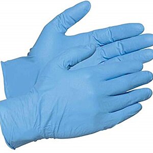 Bodytech Extra Thick PF Blue Nitrile Glove M(1000)