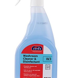 Jeyes W3 Washroom Cleaner & Disinfectant 750ml