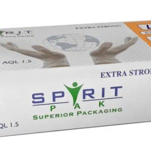 LP Clear Vinyl Gloves LRG (100)