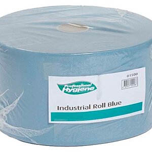 Industrial Roll 1ply Blue 1200m