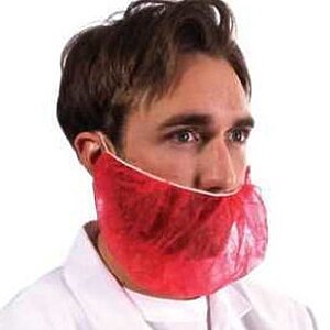 Beard Cover 18 - Red (1,000)