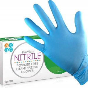 Nitrile Blue Powder Free Gloves XL (100)