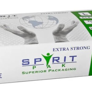 Vinyl Clear Powder Free Gloves (100) Large