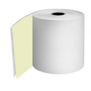 Kitchen Printer 76x70 2 Ply (White/Yellow) Paper (20 Roll Box)