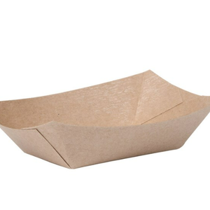 2lb Kraft Paper Food Tray (4x250)