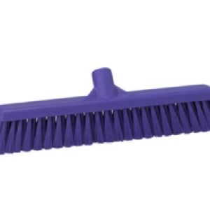 Vikan Wall/Floor Washing Brush, 305mm Stiff Purple