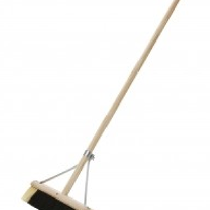 24"Wooden Sweeping Brush c/w Metal Stays