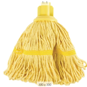 Yellow Antibacterial Biofresh Mop Head 300g