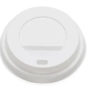 8oz Sip Through Coffee Cup Lid (White) (1,000)