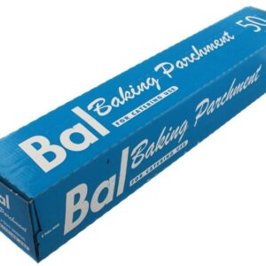 18 White Baking Parchment 50Mtrs x 6 Rolls
