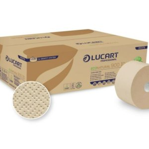 Lucart Identity EcoNatural Toilet Roll 900sheets 202m x 12 rolls