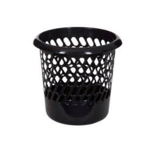 Whitefurze Waste Bin Black 30cm