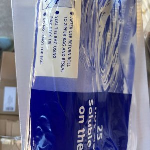 Water Soluble Bags 660x840mm (100)