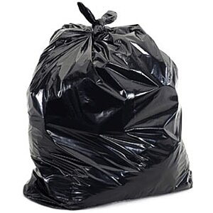 Extra Heavy Duty Black Sack 26x44"(200)