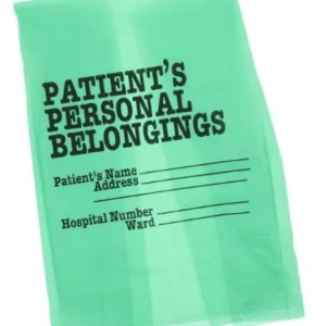Patients Belonging Green Bags 20 X 30(200)