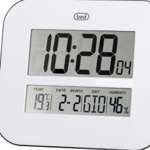Trevi Large Display Digital Clock / Thermometer