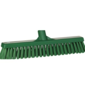 Vikan Green 410mm Soft/Stiff Broom