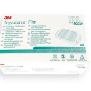 Tegaderm Transparent Film Dressing 4 x 4cm (100)
