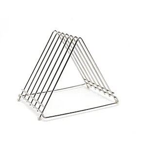 Genware S/St. Wire Cutting Board Rack