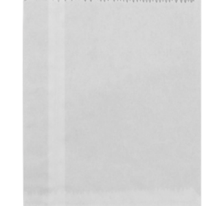 8.5x11" White Sulphite Bag (1000)