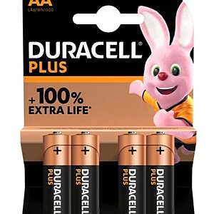 Duracell Power Plus AA Battery(4pk)