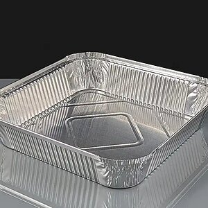 9 x 9” (1600ml) - Foil Container (2x100's)