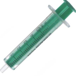 Syringe 2 Piece Inject 5ml Box 100