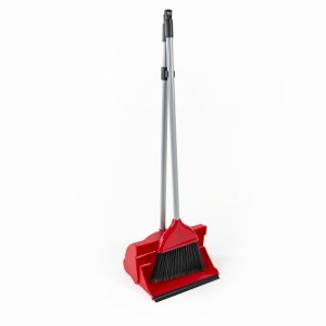 Red Lobby Dustpan & Brush Set