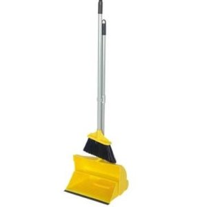 Yellow Lobby Dustpan & Brush Set