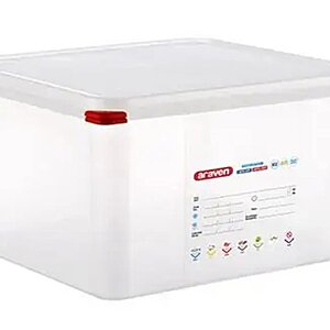 Araven 19L Colourclip 2/3 G/N 200mm c/w Lid