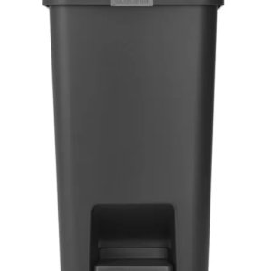 Step Up Pedal Bin Dark Grey 16L -Brabantia
