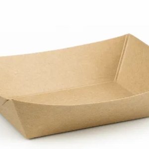 2lb Kraft Greenspirit Paper Food Tray - (4x250)