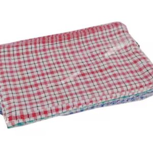 Assorted Checked Tea Towels - Pack of 10