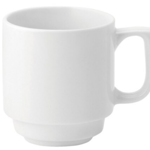 Pure White Stacking Mug 10oz (Box Of 36)