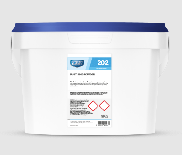 Kitchenmaster Sanitising Powder 10kg — Northeast Hygiene