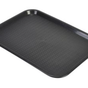 Fast Food Tray Black Large
