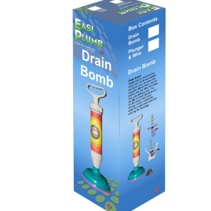 Easi Plumb Suction Pump for Sink and Bath (Drain Bomb)