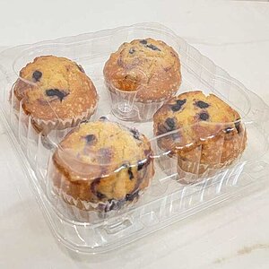 4 Cavity Muffin Container (200)