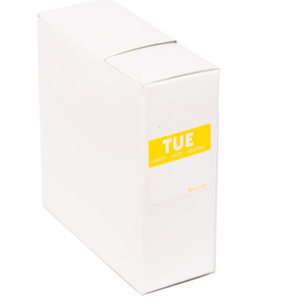 25mm Tuesday Square Removable Label 1000 Per Roll