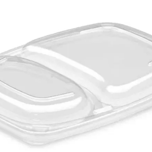 Lids For 34oz 2-Compartment Microwaveable Containers (16x20)