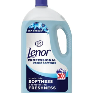 Lenor Professional Sea Breeze Fabric Softener Liquid 200 Washes 4Ltr