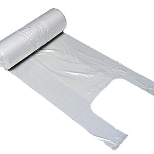 T-shirt Bag on a Roll with Handle (L)415mm (W)200mm(10 X 400)